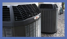 Outdoor HVAC units installation