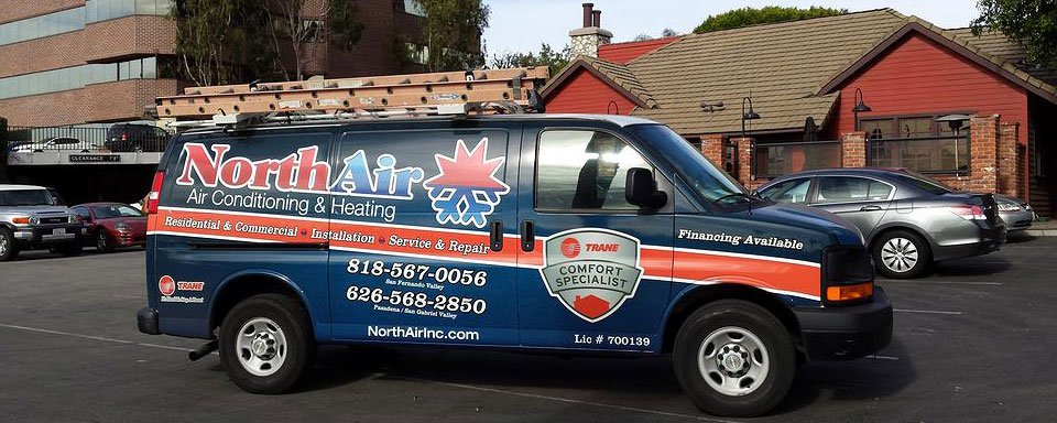 North Air service van